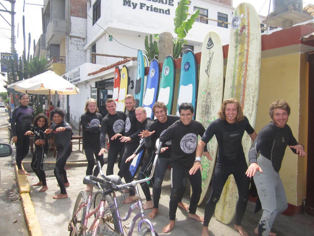 My Friend Surf Hostal Huanchaco Bagian luar foto